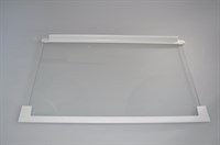 Glasplatte, Zanker Kühl- & Gefrierschrank - Glas (nicht über der Gemüseschublade)